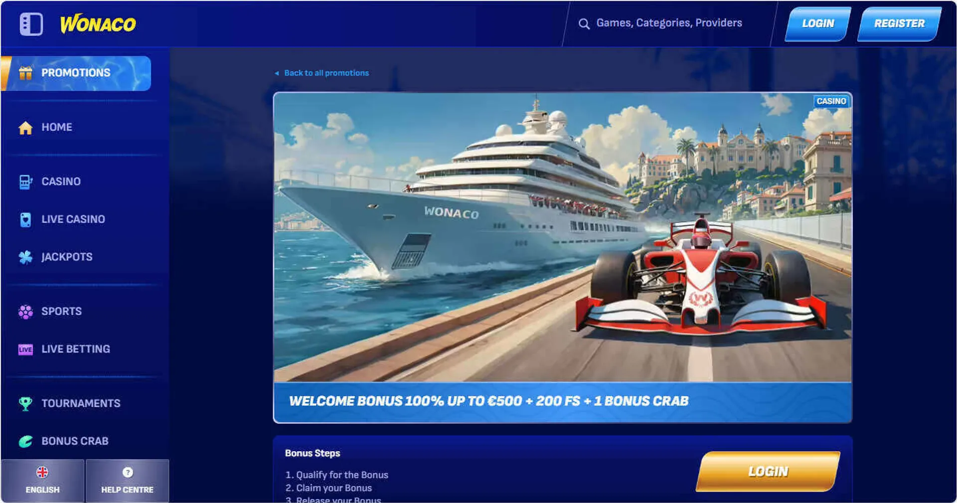 Jogos de aposta com bonus